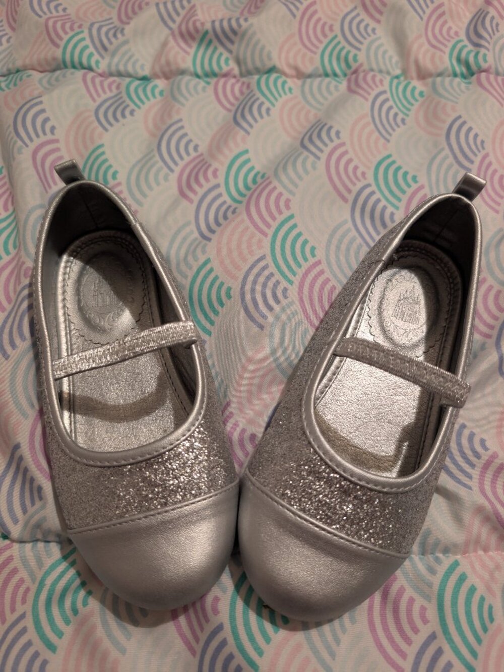 Disney Bippity Boppity Boutique slippers Kids size 12